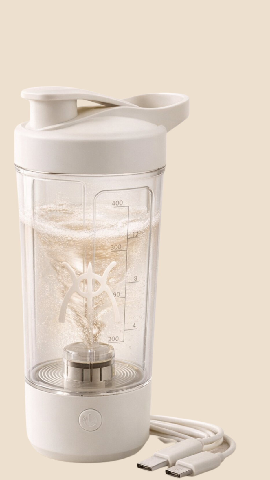ShakeFuse - Self Mixing Protein Shaker Bottle